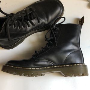 Dr. Marten Black leather boots size 6